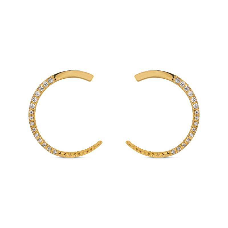 Ohrringe Damen Goldfarben 20mm von ZAG Bijoux