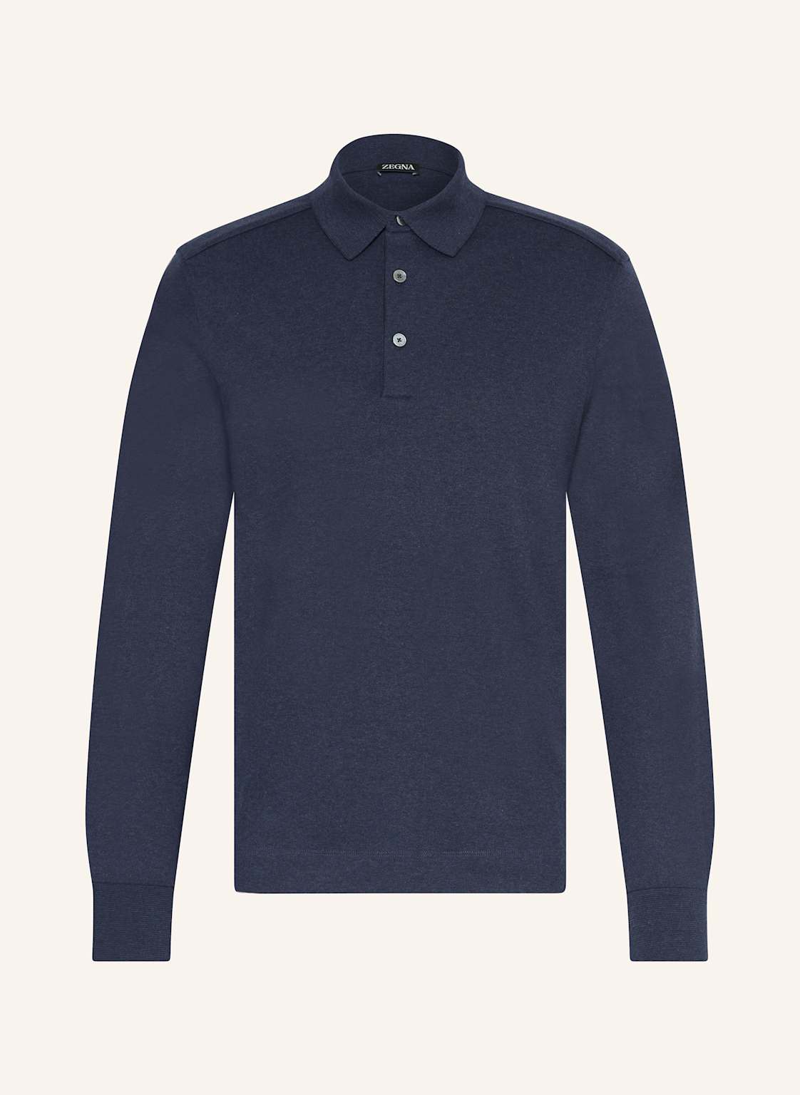 Zegna Piqué-Poloshirt blau Zegna Piqué-Poloshirt blau von ZEGNA
