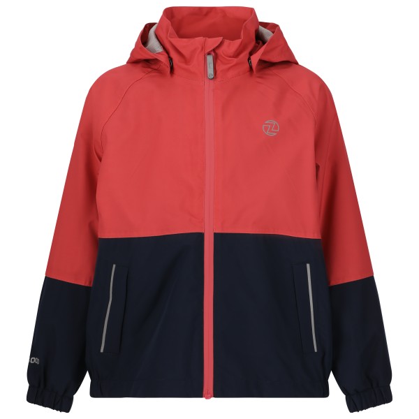 ZIG ZAG - Kid's Dallas - Regenjacke Gr 110/116 - 5 years rot von ZIG ZAG