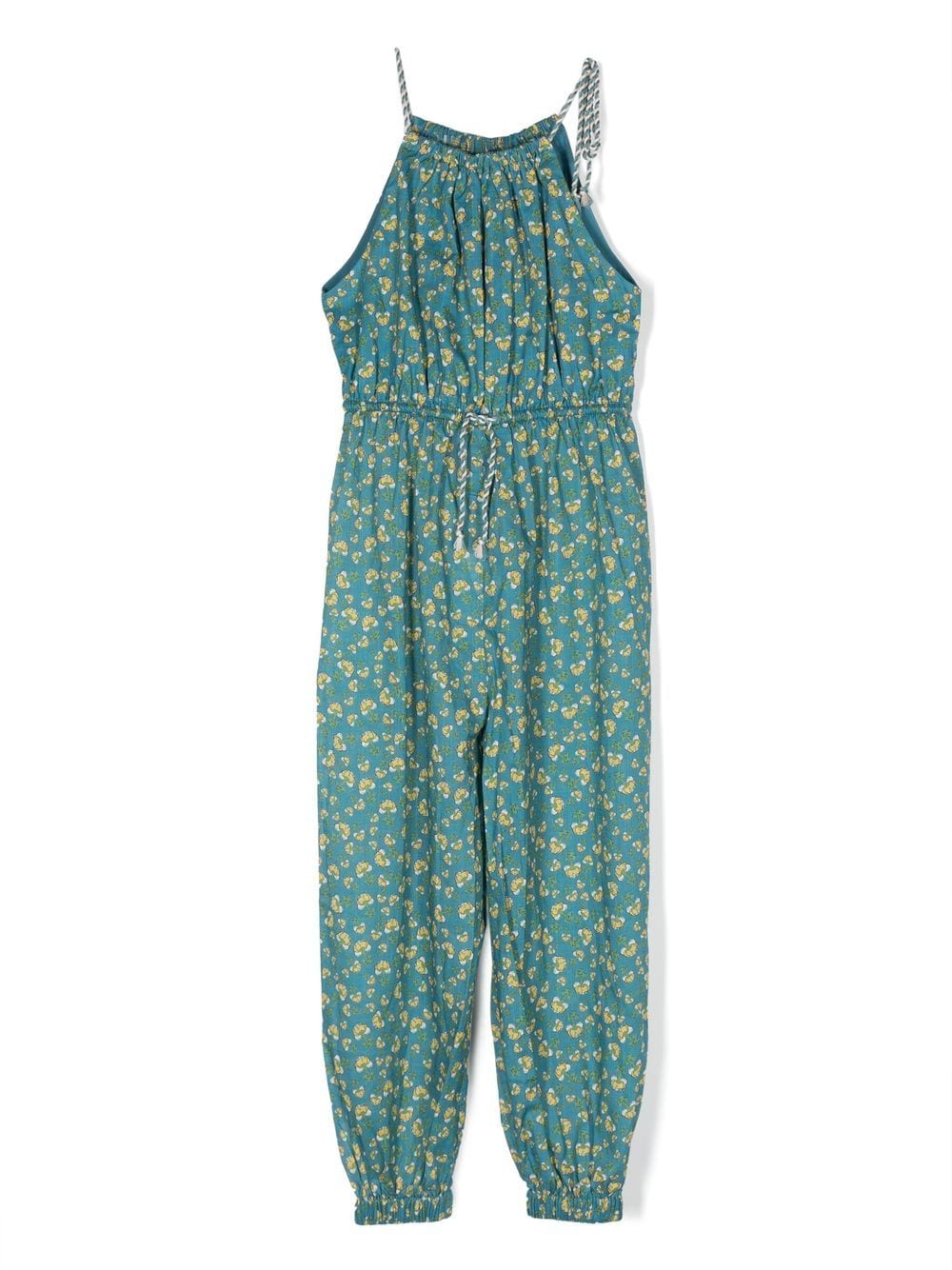 ZIMMERMANN Kids floral-print jumpsuit - Blue von ZIMMERMANN Kids