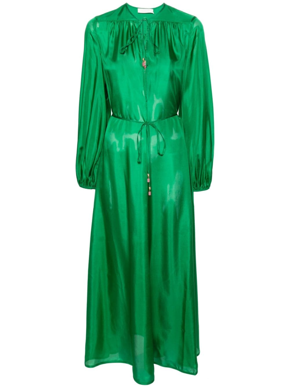 ZIMMERMANN Junie Billow maxi dress - Green von ZIMMERMANN