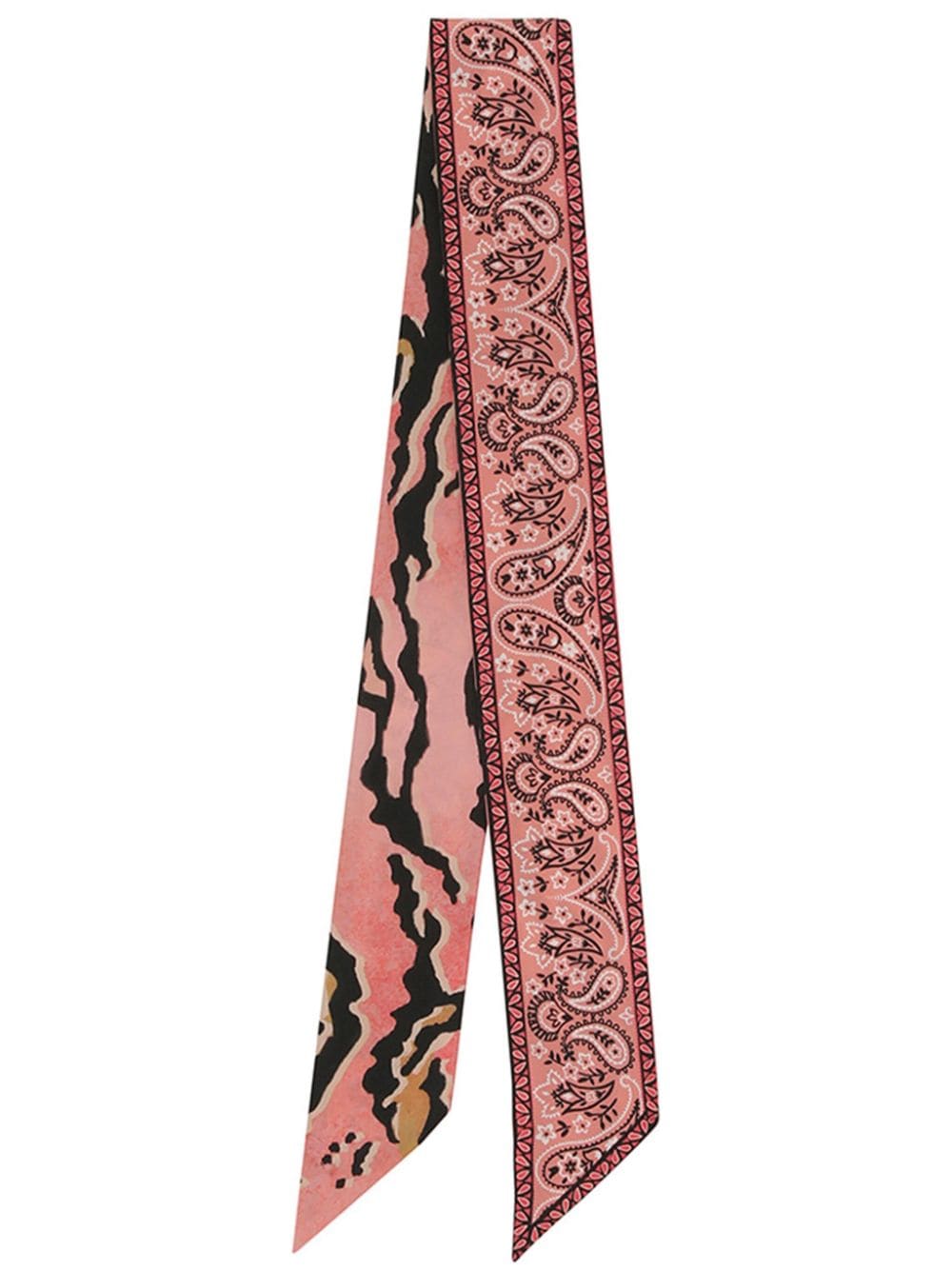 ZIMMERMANN bandana-print silk scarf - Pink von ZIMMERMANN