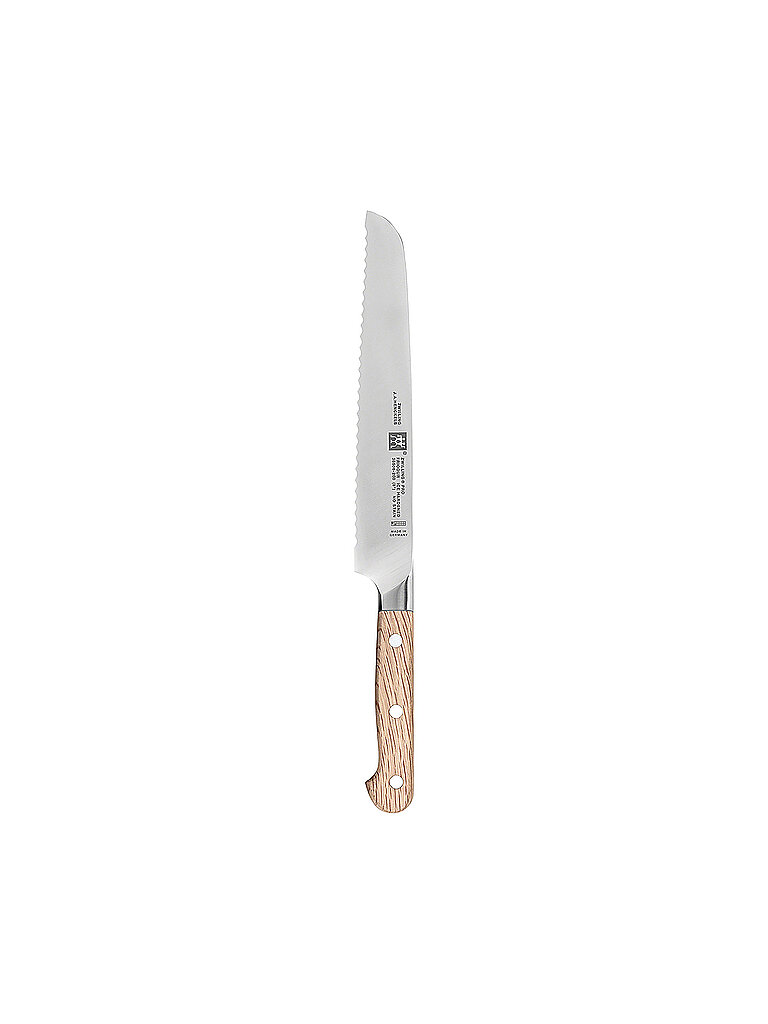 ZWILLING Brotmesser 20cm Pro Wood Steineiche braun von ZWILLING