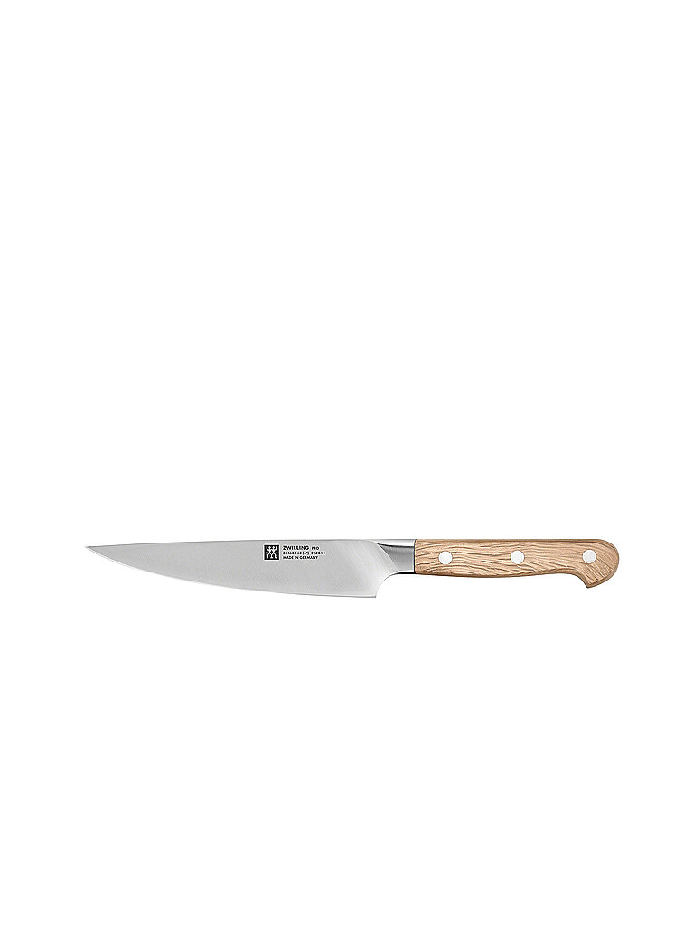 ZWILLING Pro Wood Fleischmesser 15 cm, Glattschliff braun von ZWILLING