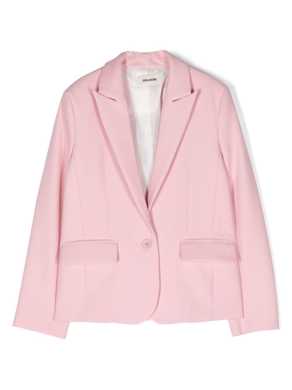 Zadig & Voltaire Kids single-breasted blazer - Pink von Zadig & Voltaire Kids