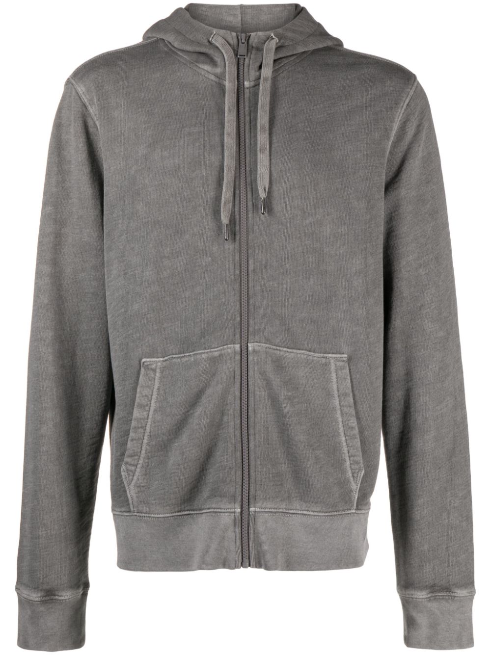 Zadig&Voltaire Alex Skull XO patch hooded jacket - Grey von Zadig&Voltaire