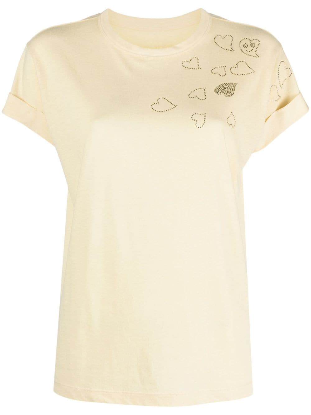 Zadig&Voltaire Anya rhinestone-embellished T-shirt - Yellow von Zadig&Voltaire