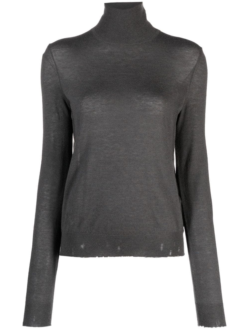 Zadig&Voltaire Bobby distressed-effect cashmere jumper - Grey von Zadig&Voltaire