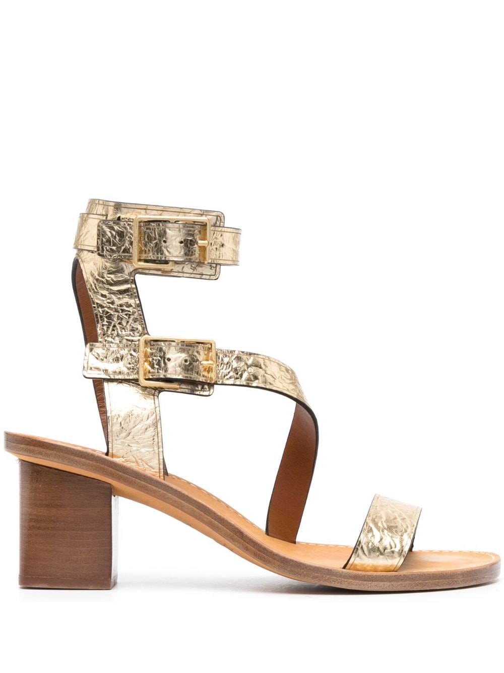 Zadig&Voltaire Cecilia Caprese 60mm sandals - Gold von Zadig&Voltaire