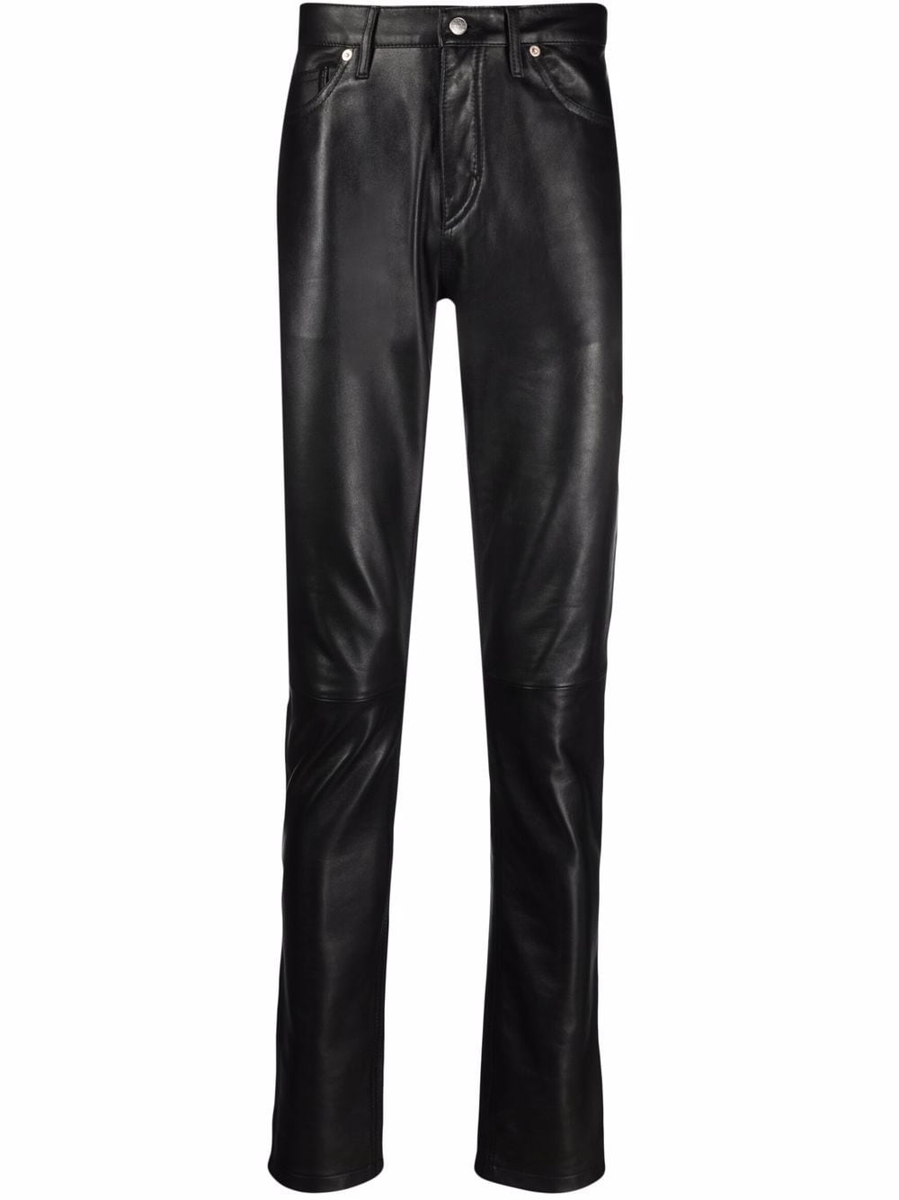 Zadig&Voltaire David leather trousers - Black von Zadig&Voltaire