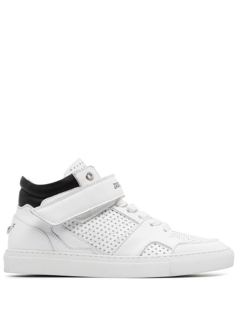 Zadig&Voltaire Flash mid-top sneakers - White von Zadig&Voltaire