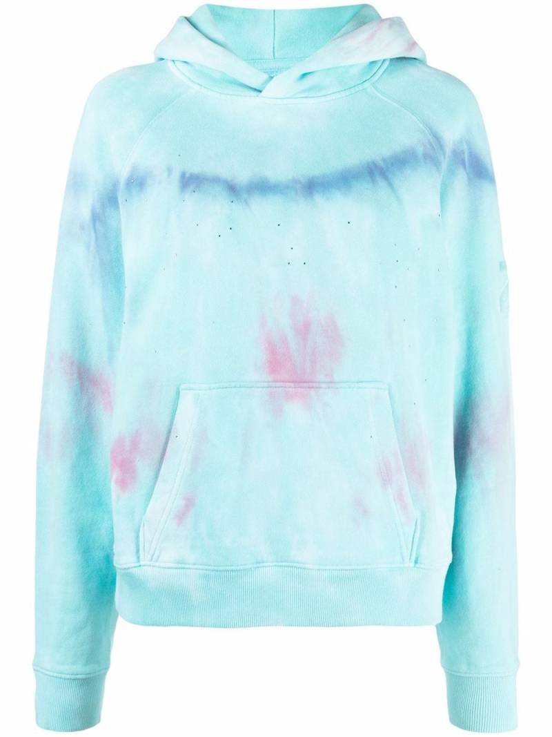 Zadig&Voltaire Georgy tie dye-print hoodie - Blue von Zadig&Voltaire