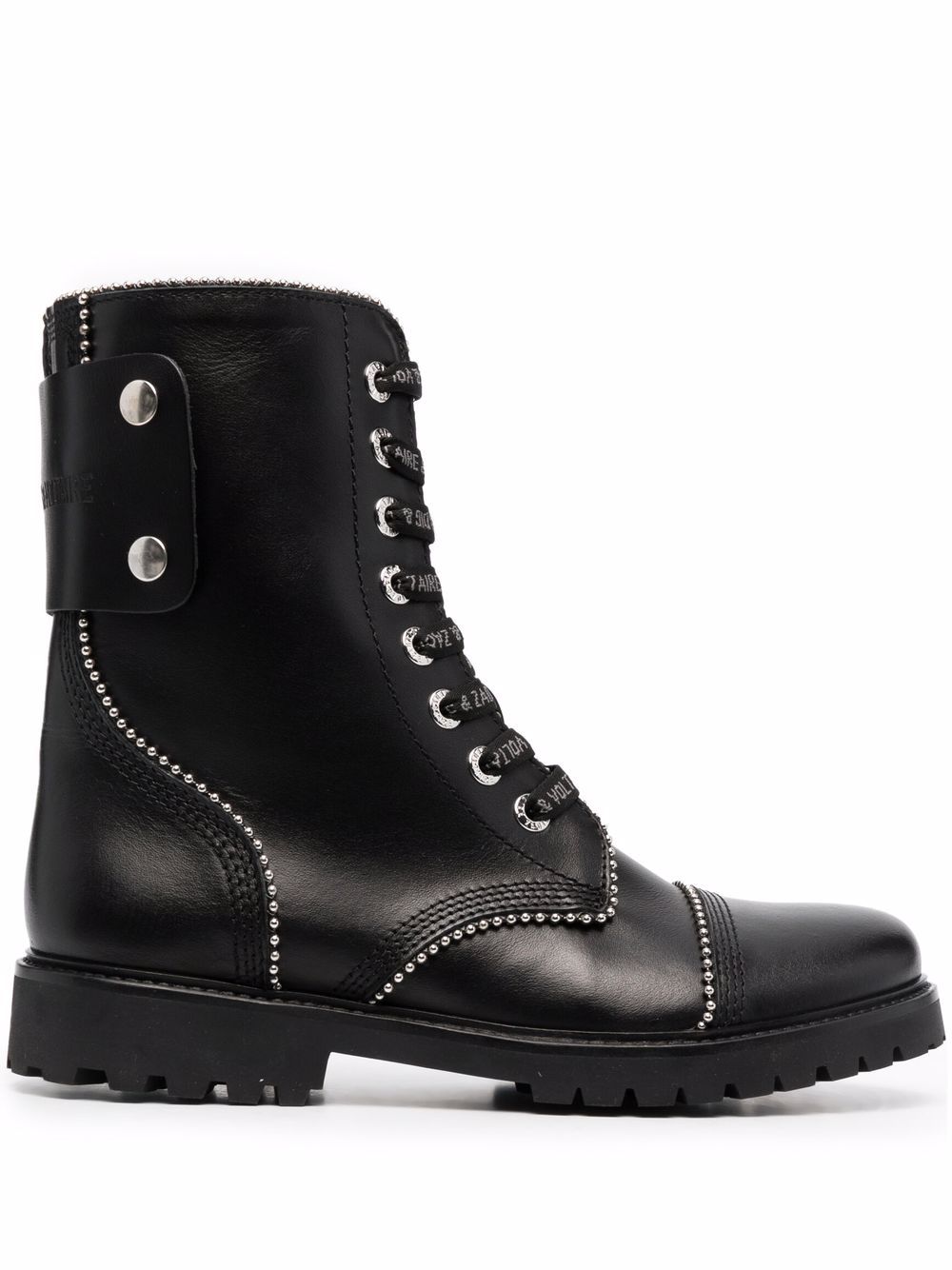 Zadig&Voltaire Joe lace-up ankle boots - Black von Zadig&Voltaire