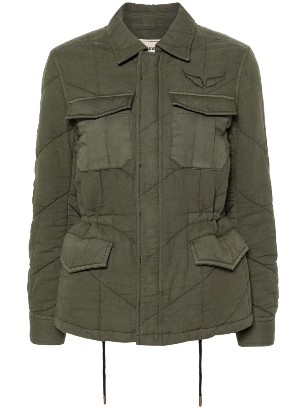 Zadig&Voltaire Kayak padded jacket - Green von Zadig&Voltaire