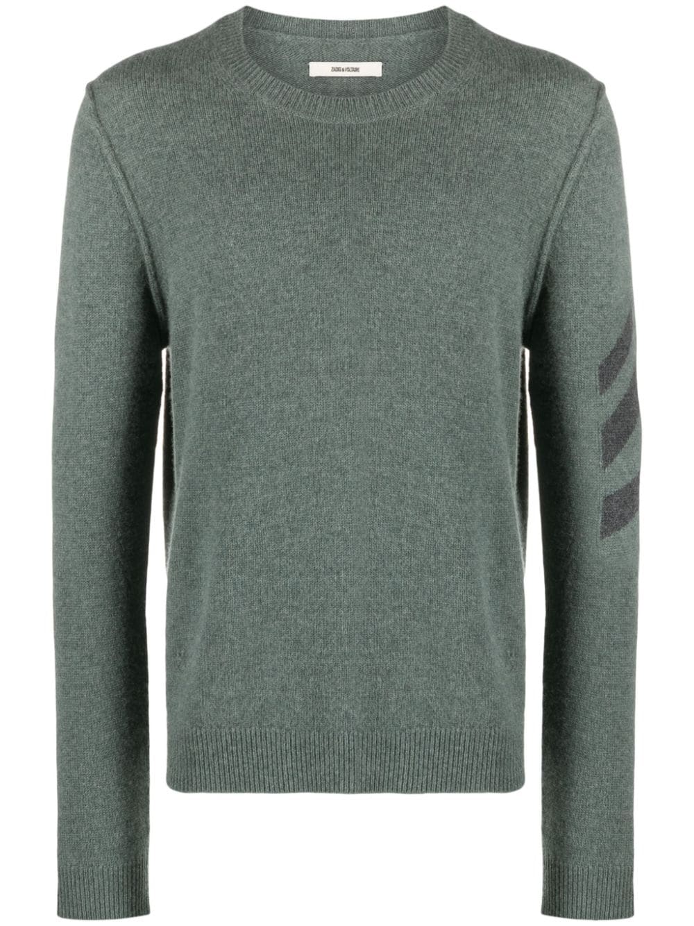 Zadig&Voltaire Kennedy Arrow cashmere jumper - Green von Zadig&Voltaire