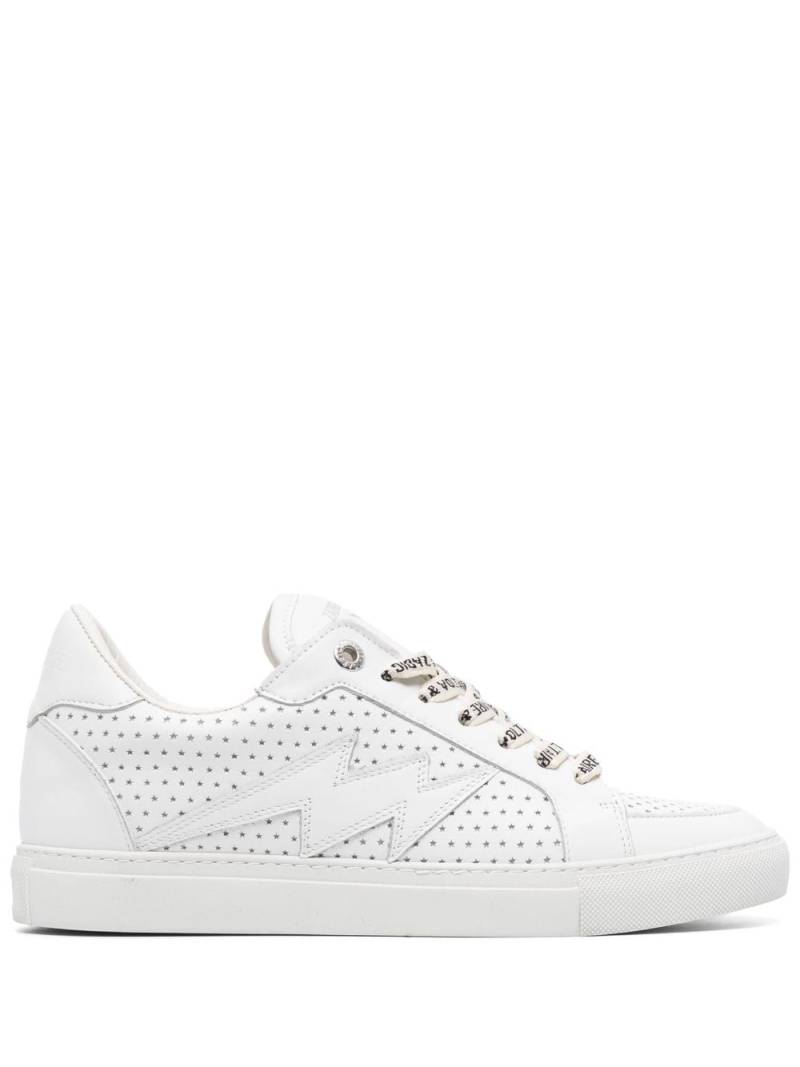 Zadig&Voltaire La Flash low-top sneakers - White von Zadig&Voltaire