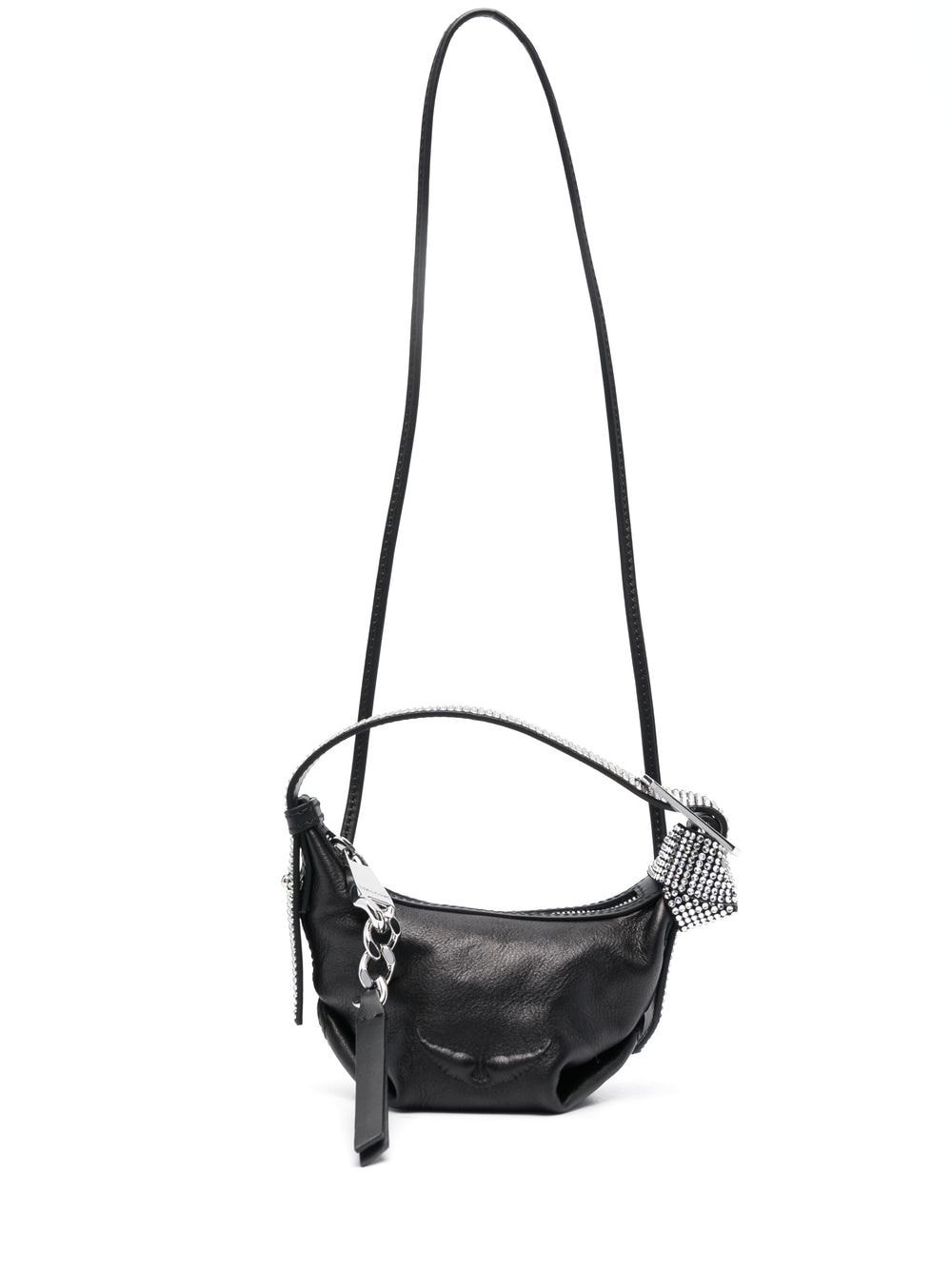 Zadig&Voltaire Le Cecilia crystal-embellished mini bag - Black von Zadig&Voltaire