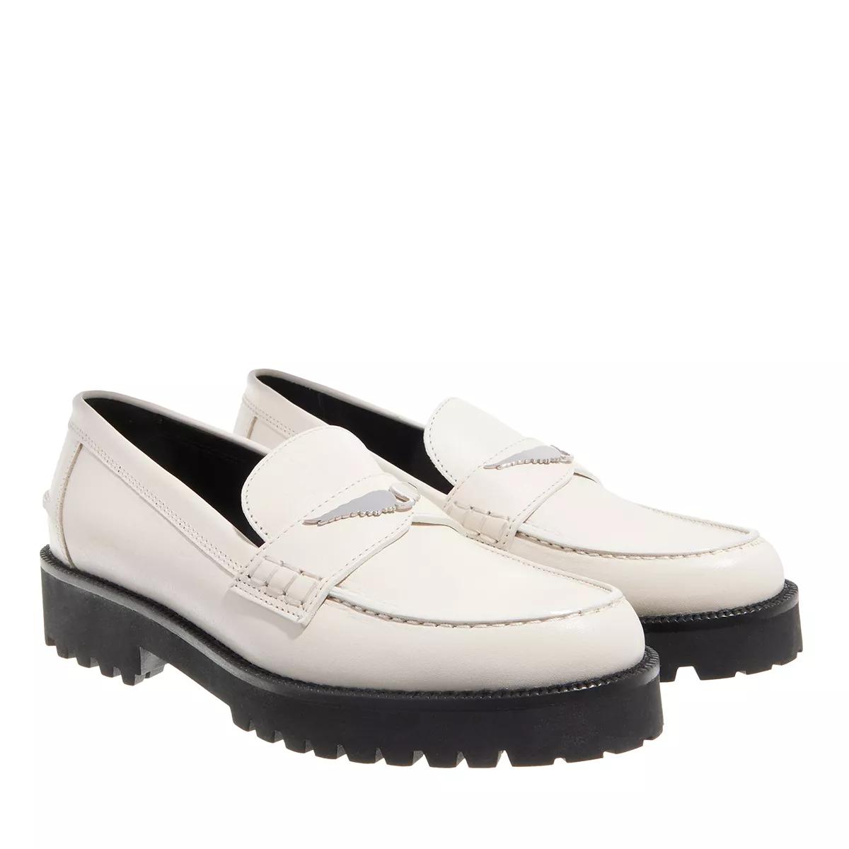 Zadig & Voltaire Loafers & Ballerinas - Joecassin Semy-Shiny Calfskin - Gr. 36 (EU) - in Creme - für Damen von Zadig & Voltaire