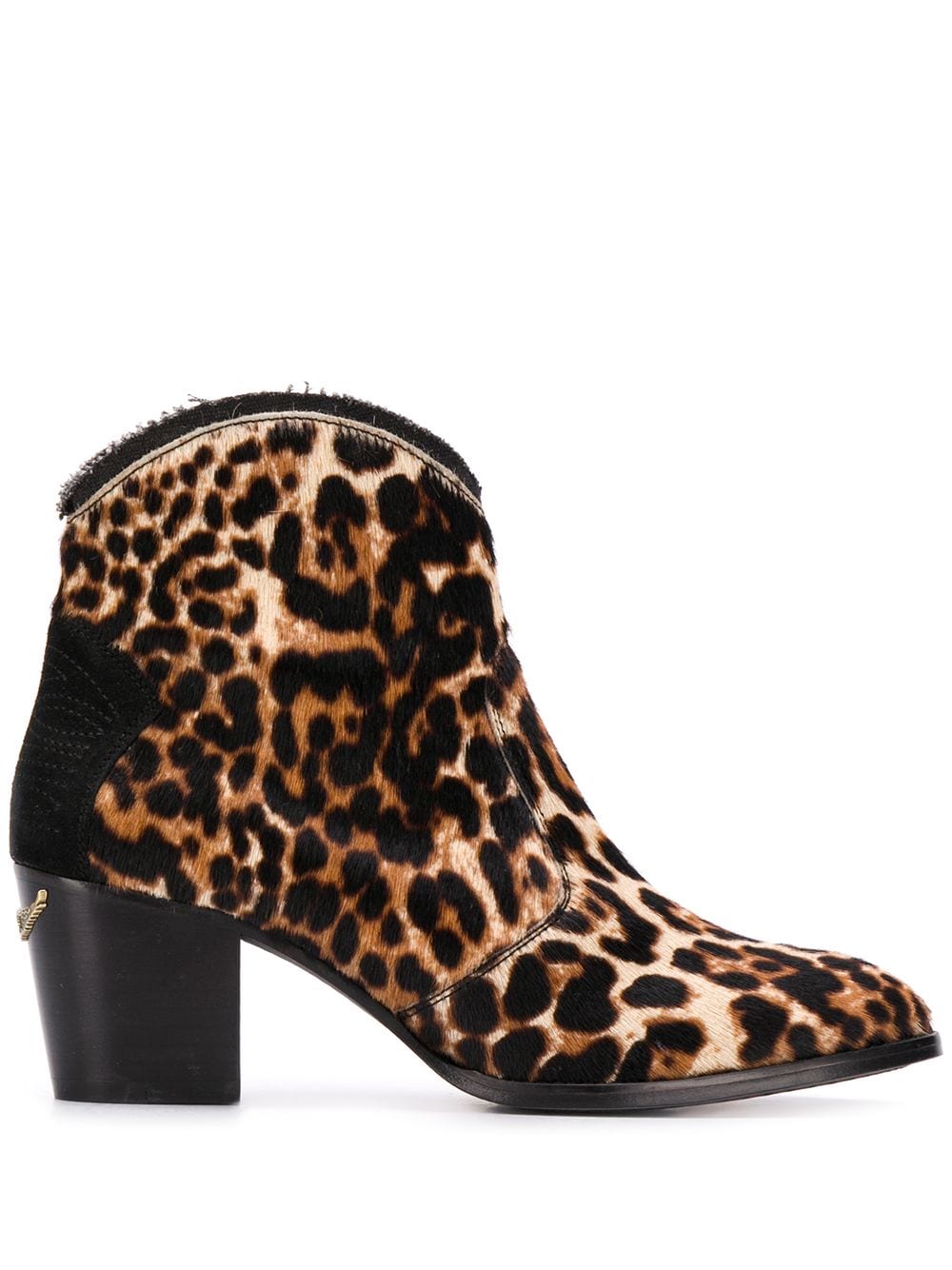 Zadig&Voltaire Molly leopard-print ankle boots - Neutrals von Zadig&Voltaire