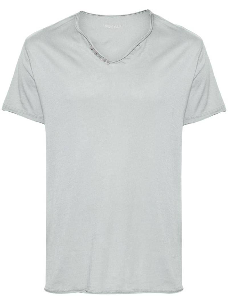 Zadig&Voltaire Monastir organic cotton T-shirt - Grey von Zadig&Voltaire