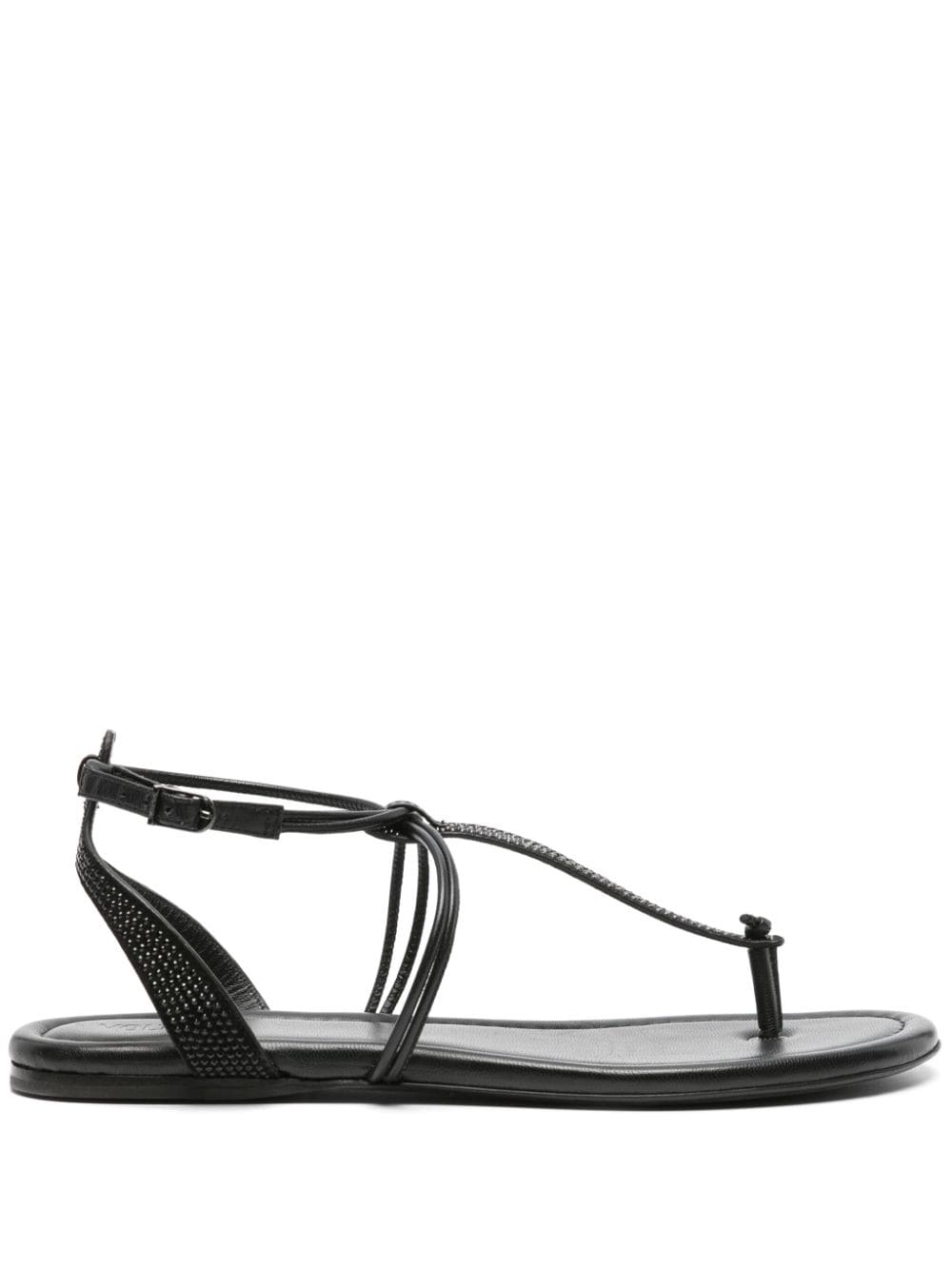 Zadig&Voltaire Moonstar crystal-embellished sandals - Black von Zadig&Voltaire