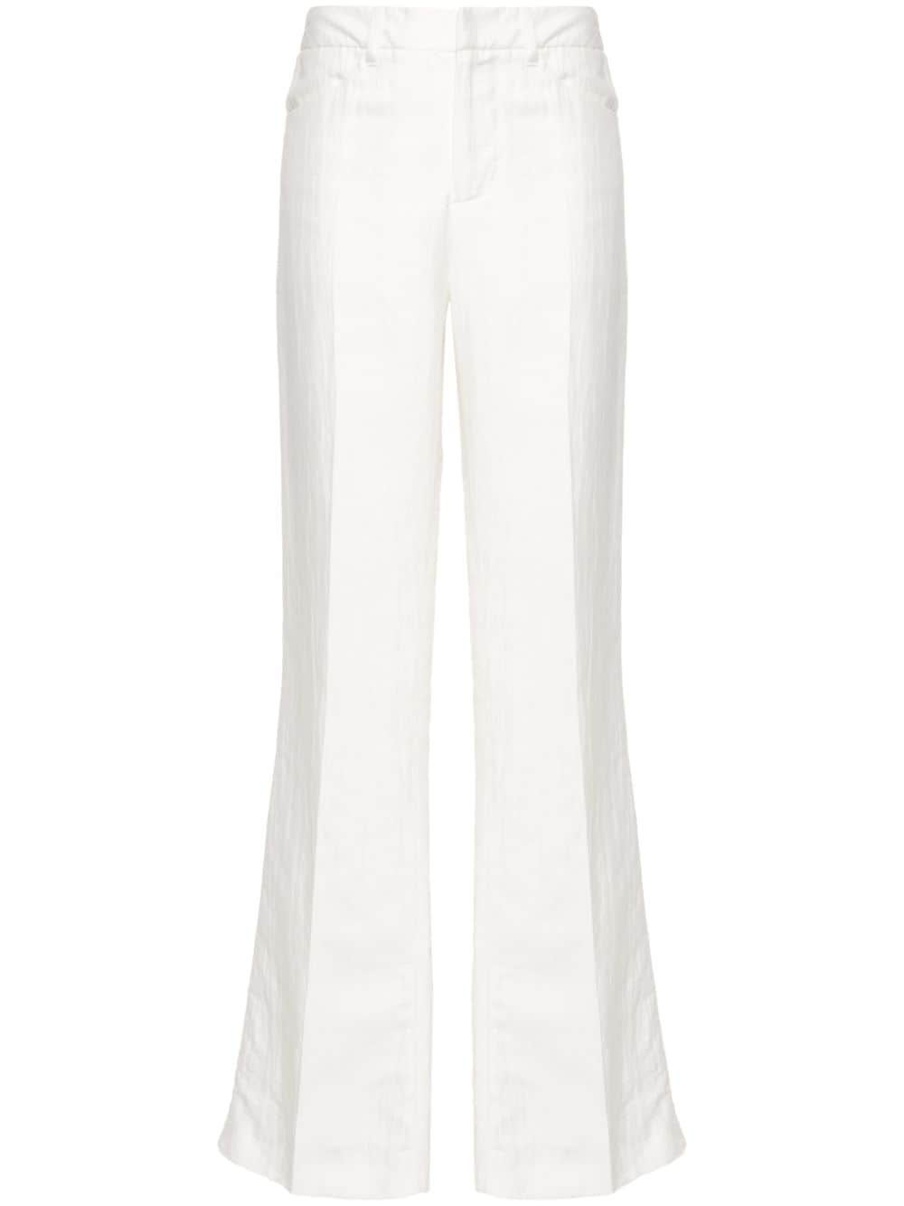 Zadig&Voltaire Pistol Tailleur straight-leg trousers - White von Zadig&Voltaire