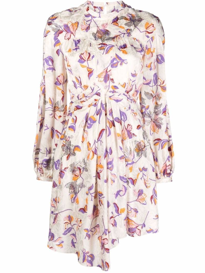 Zadig&Voltaire Rivage floral-print dress - Neutrals von Zadig&Voltaire