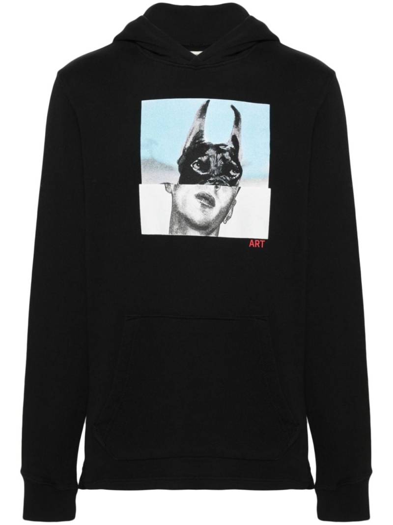 Zadig&Voltaire Sancho photo-print hoodie - Black von Zadig&Voltaire