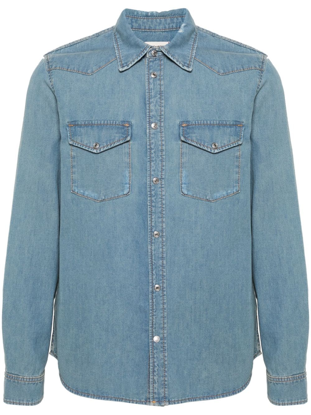 Zadig&Voltaire Stan denim shirt - Blue von Zadig&Voltaire