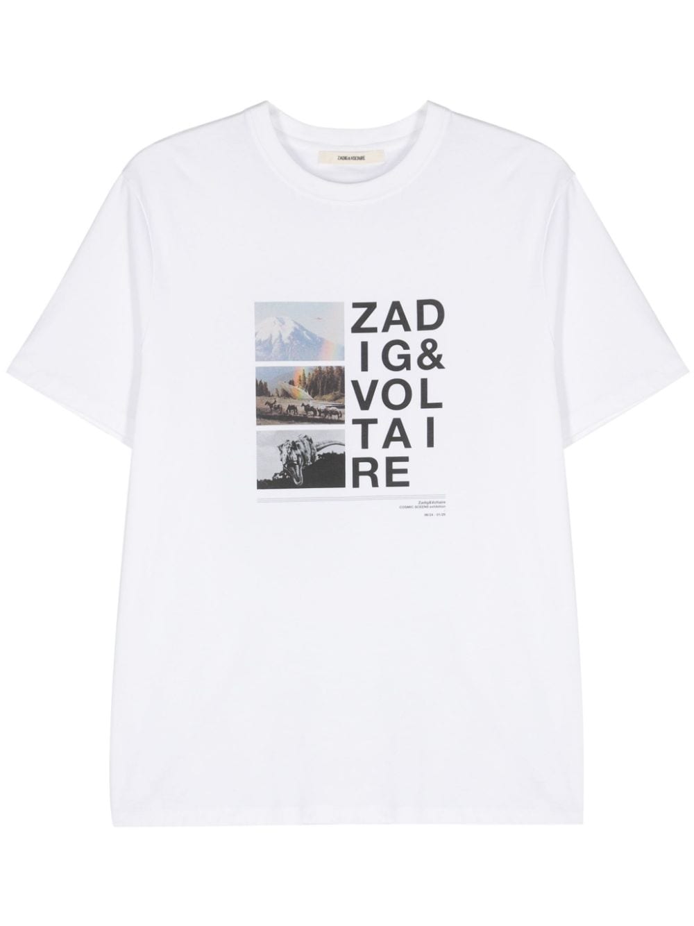Zadig&Voltaire Ted photograph-print T-shirt - White von Zadig&Voltaire
