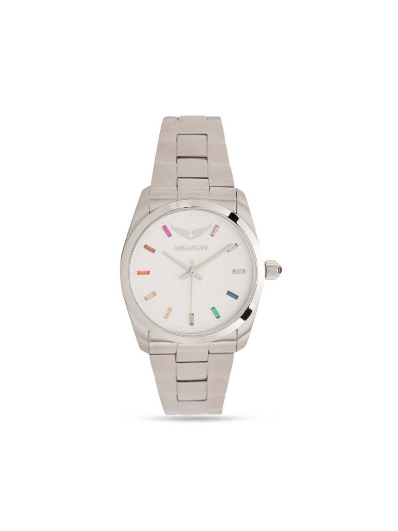 Zadig&Voltaire Time2Love Rainbow 37mm - White von Zadig&Voltaire