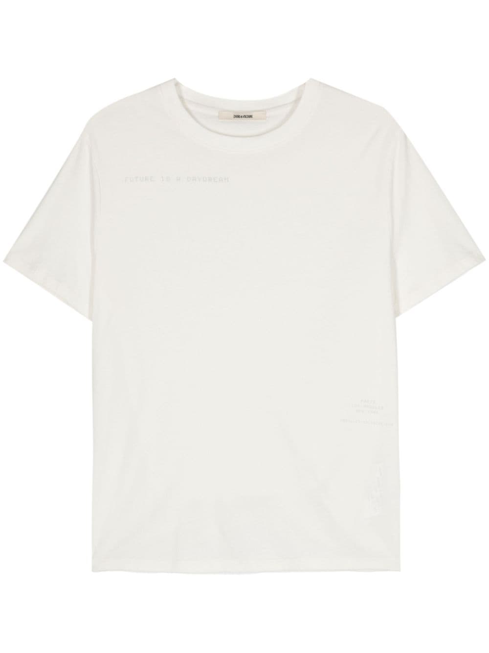 Zadig&Voltaire Tommy organic cotton T-shirt - White von Zadig&Voltaire