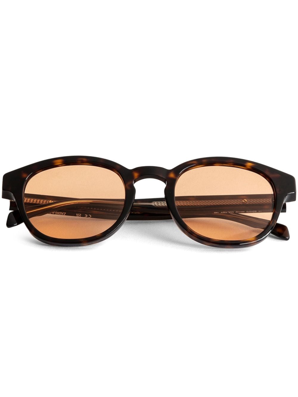 Zadig&Voltaire ZV23H6 round-frame sunglasses - Brown von Zadig&Voltaire