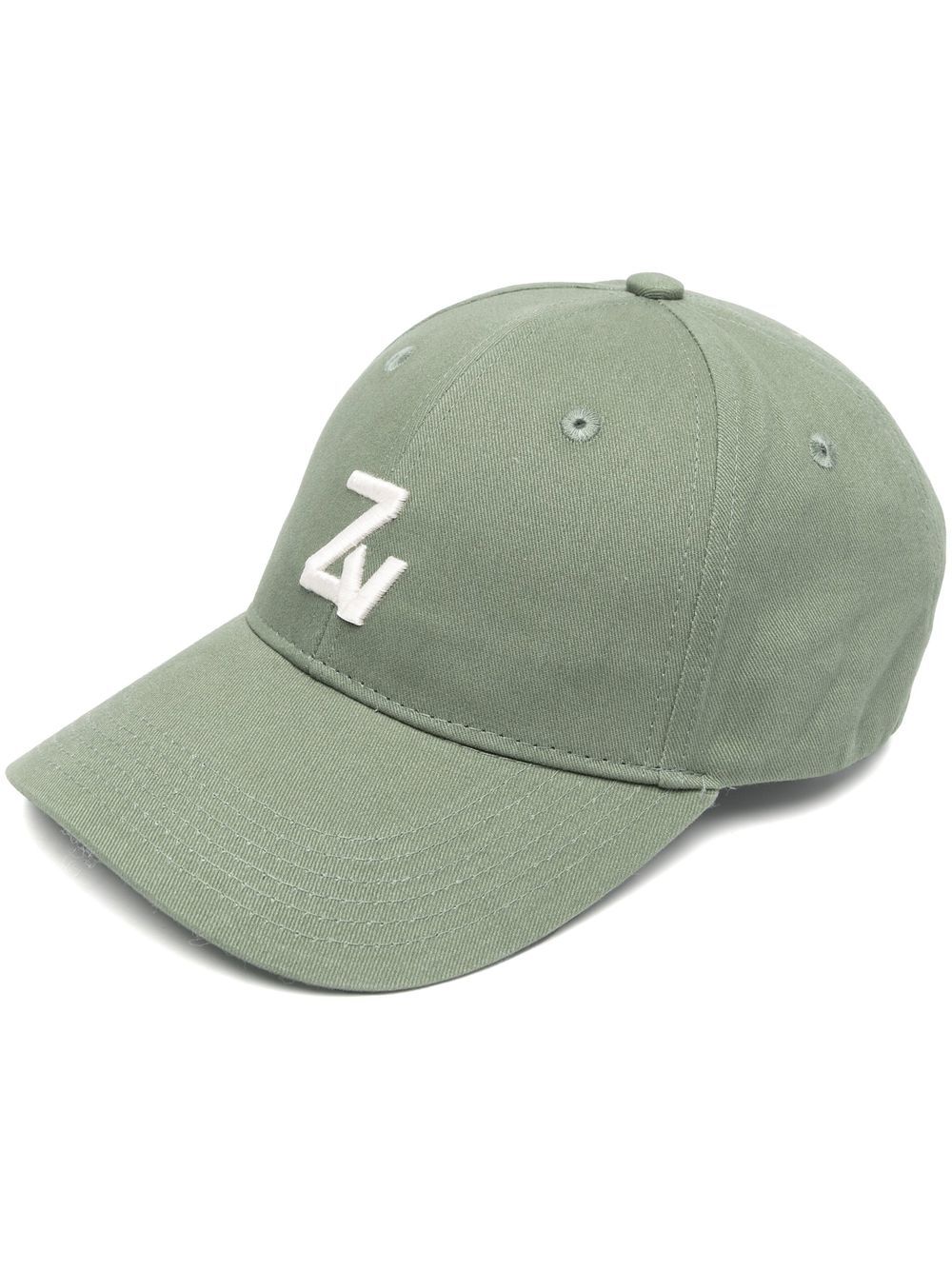 Zadig&Voltaire embroidered-logo baseball cap - Green von Zadig&Voltaire