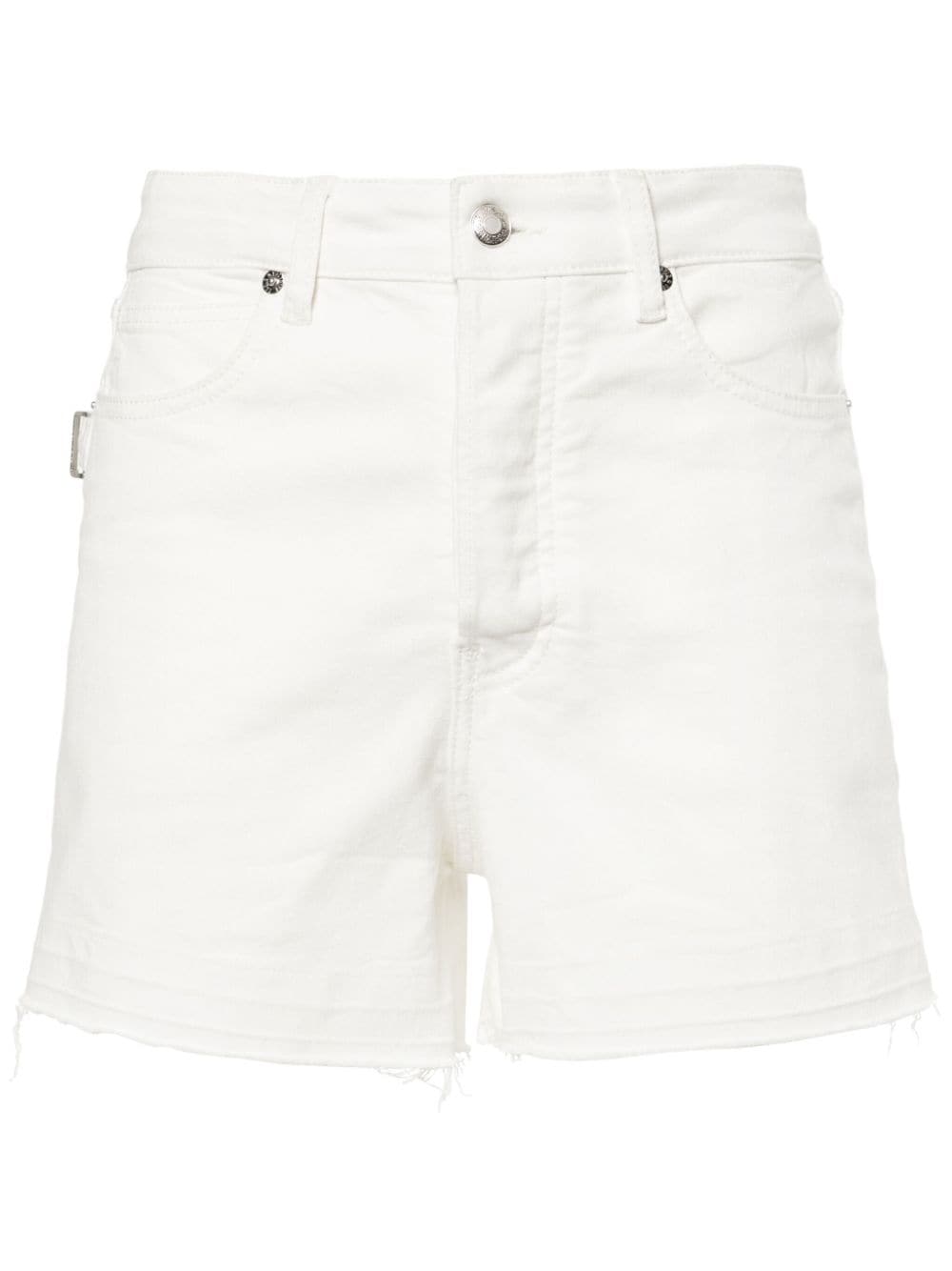 Zadig&Voltaire high-rise denim shorts - White von Zadig&Voltaire