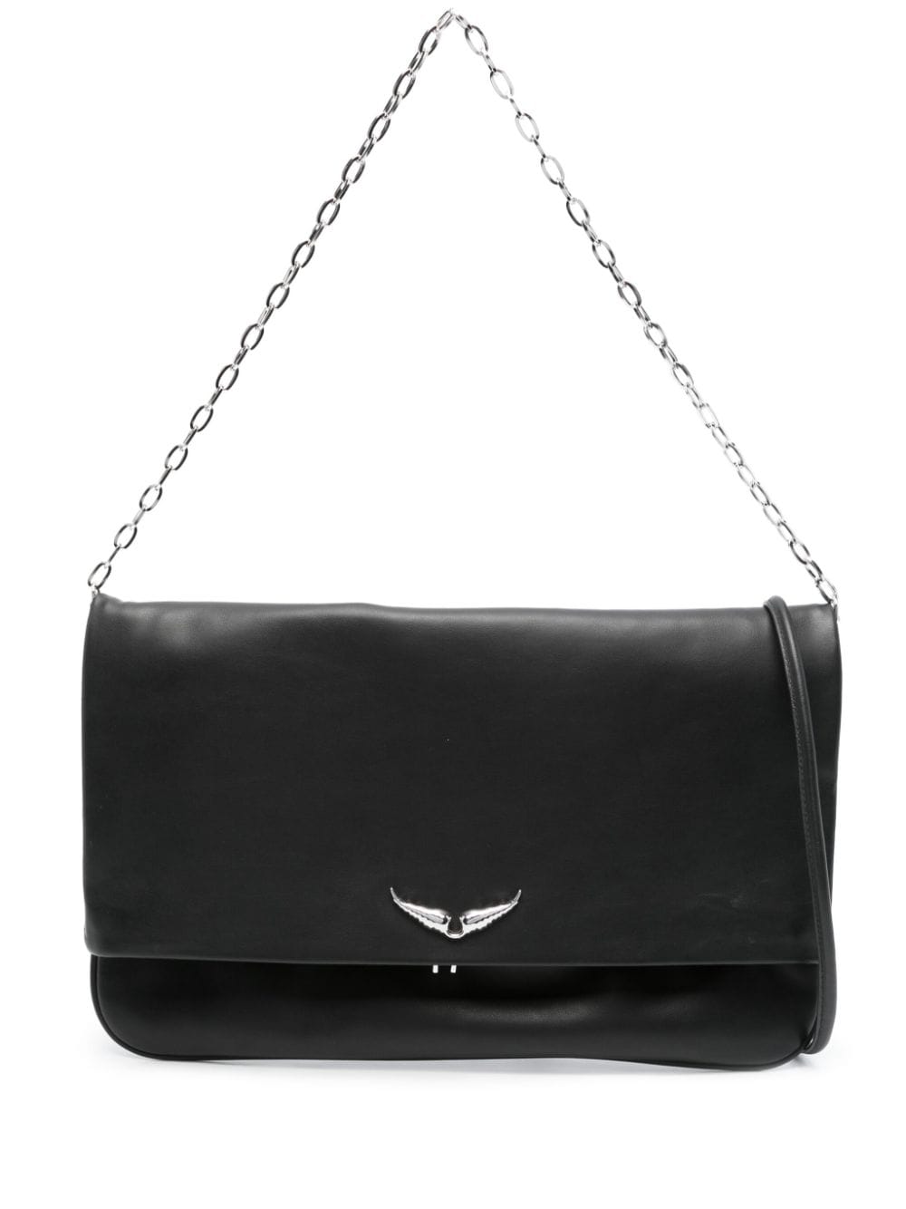 Zadig&Voltaire large Rock Eternal clutch bag - Black von Zadig&Voltaire