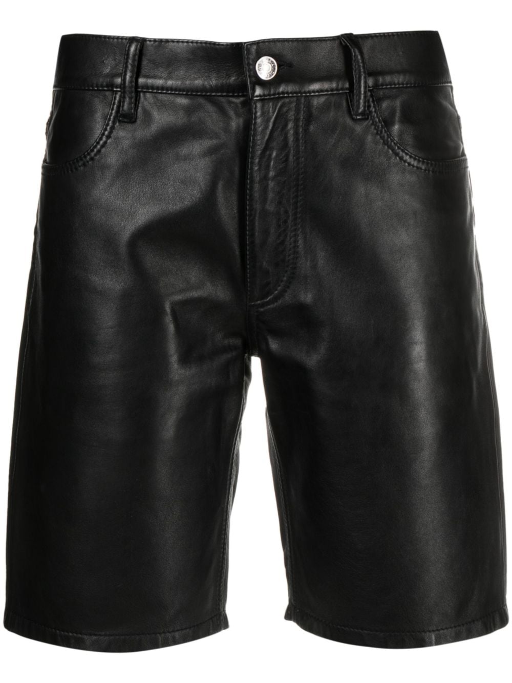 Zadig&Voltaire leather bermuda shorts - Black von Zadig&Voltaire