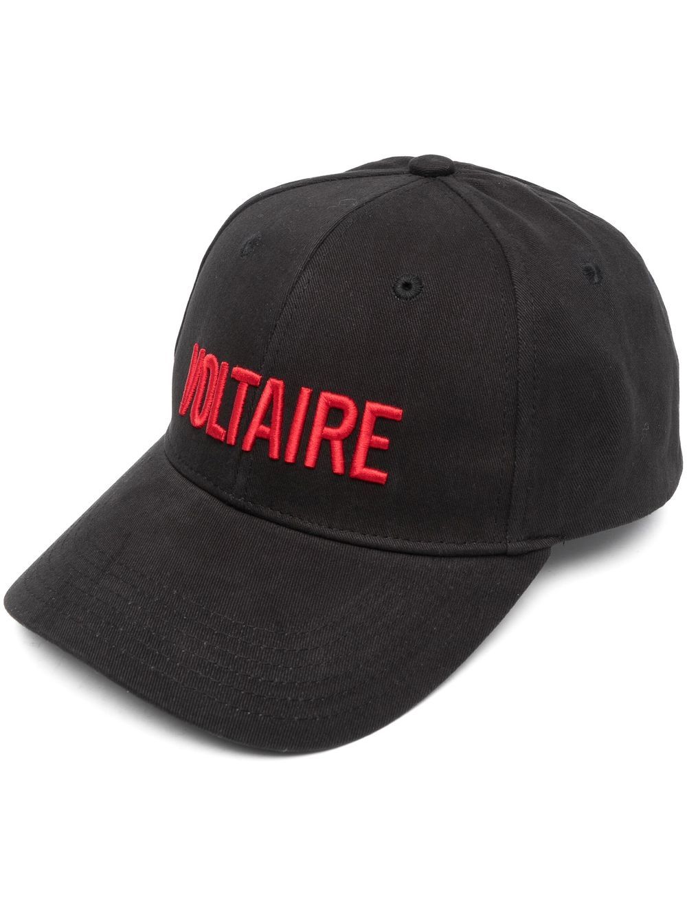 Zadig&Voltaire logo-embroidered baseball cap - Black von Zadig&Voltaire