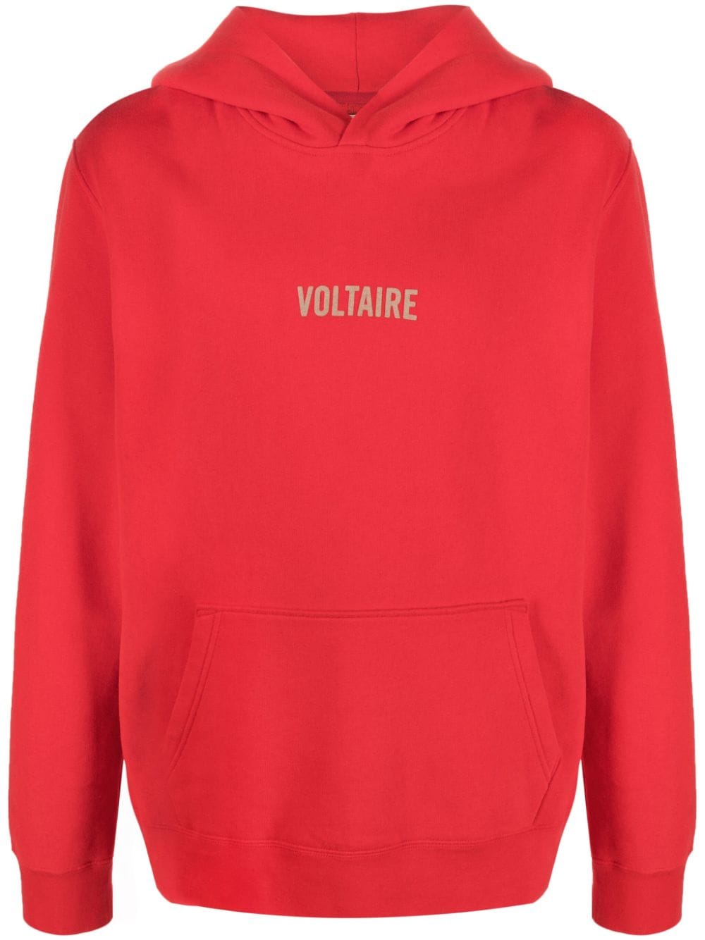 Zadig&Voltaire logo-print hoodie sweatshirt - Red von Zadig&Voltaire