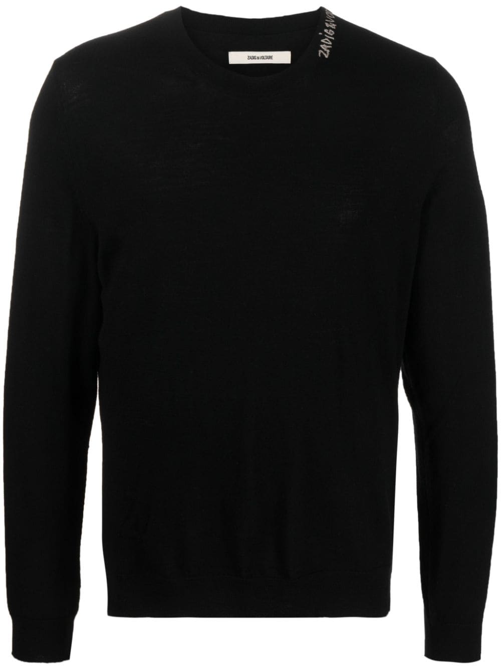 Zadig&Voltaire logo-print sweatshirt - Black von Zadig&Voltaire