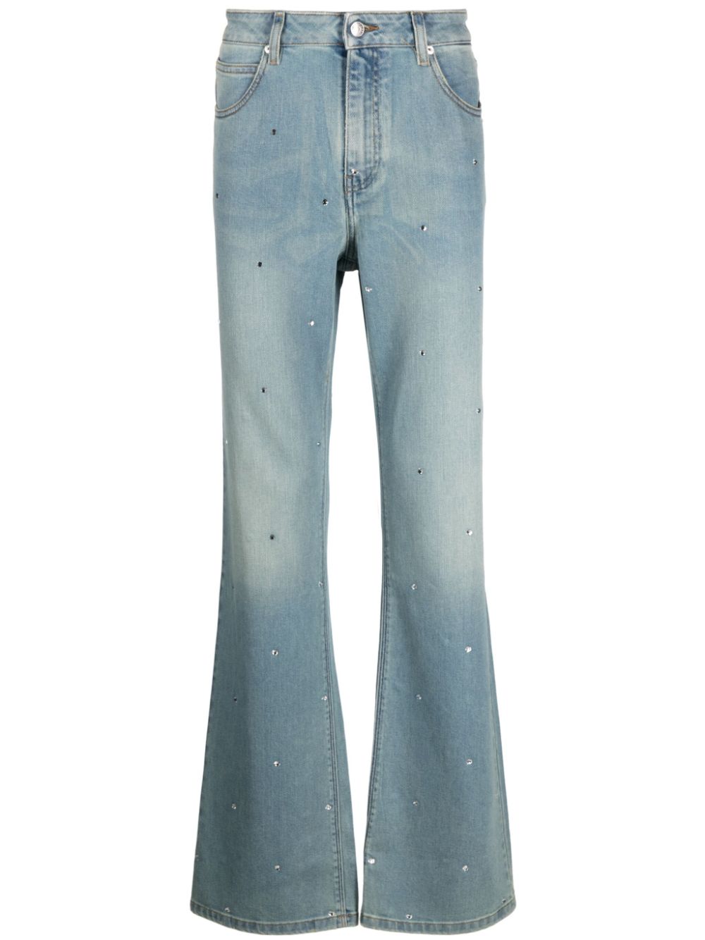 Zadig&Voltaire mid-rise wide-leg jeans - Blue von Zadig&Voltaire