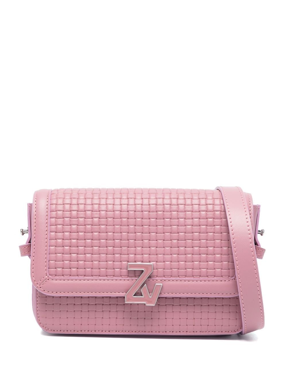 Zadig&Voltaire mini leather shoulder bag - Pink von Zadig&Voltaire