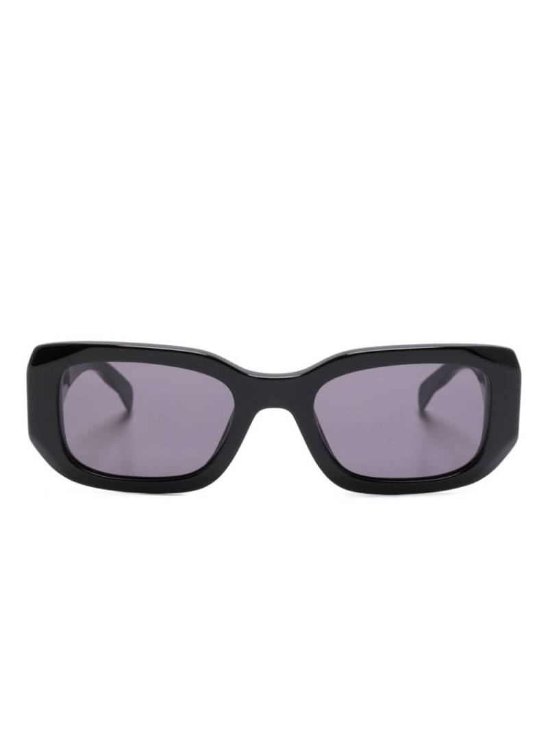 Zadig&Voltaire rectangular-frame logo-arm sunglasses - Black von Zadig&Voltaire