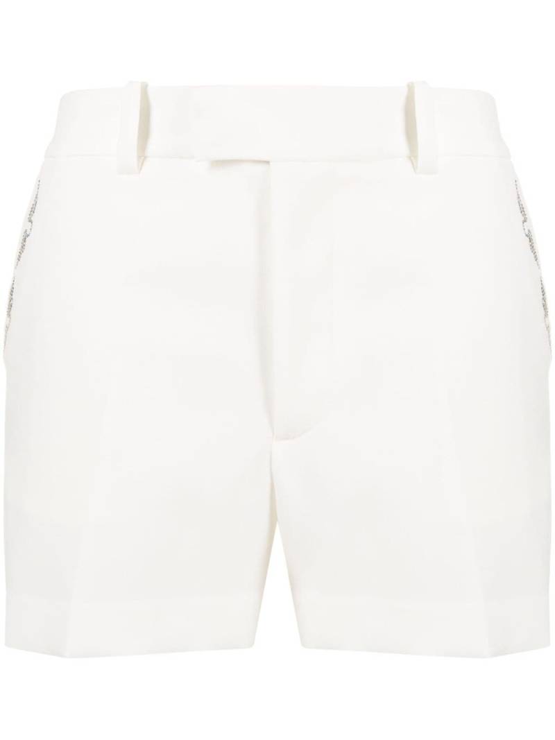 Zadig&Voltaire rhinestone-embellished shorts - White von Zadig&Voltaire