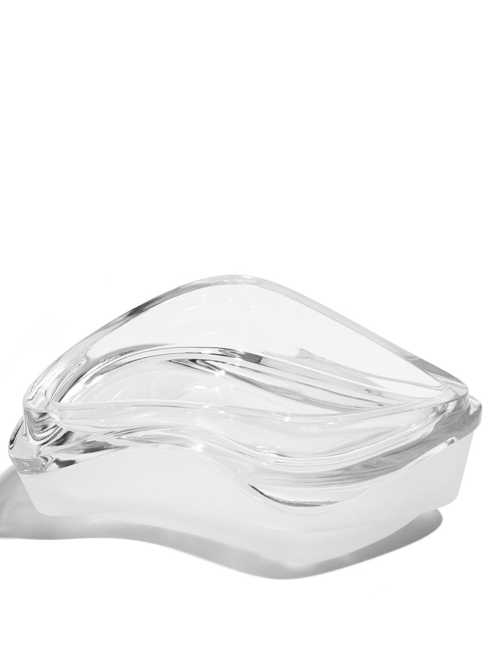 Zaha Hadid Design Plex crystal vessel - White von Zaha Hadid Design