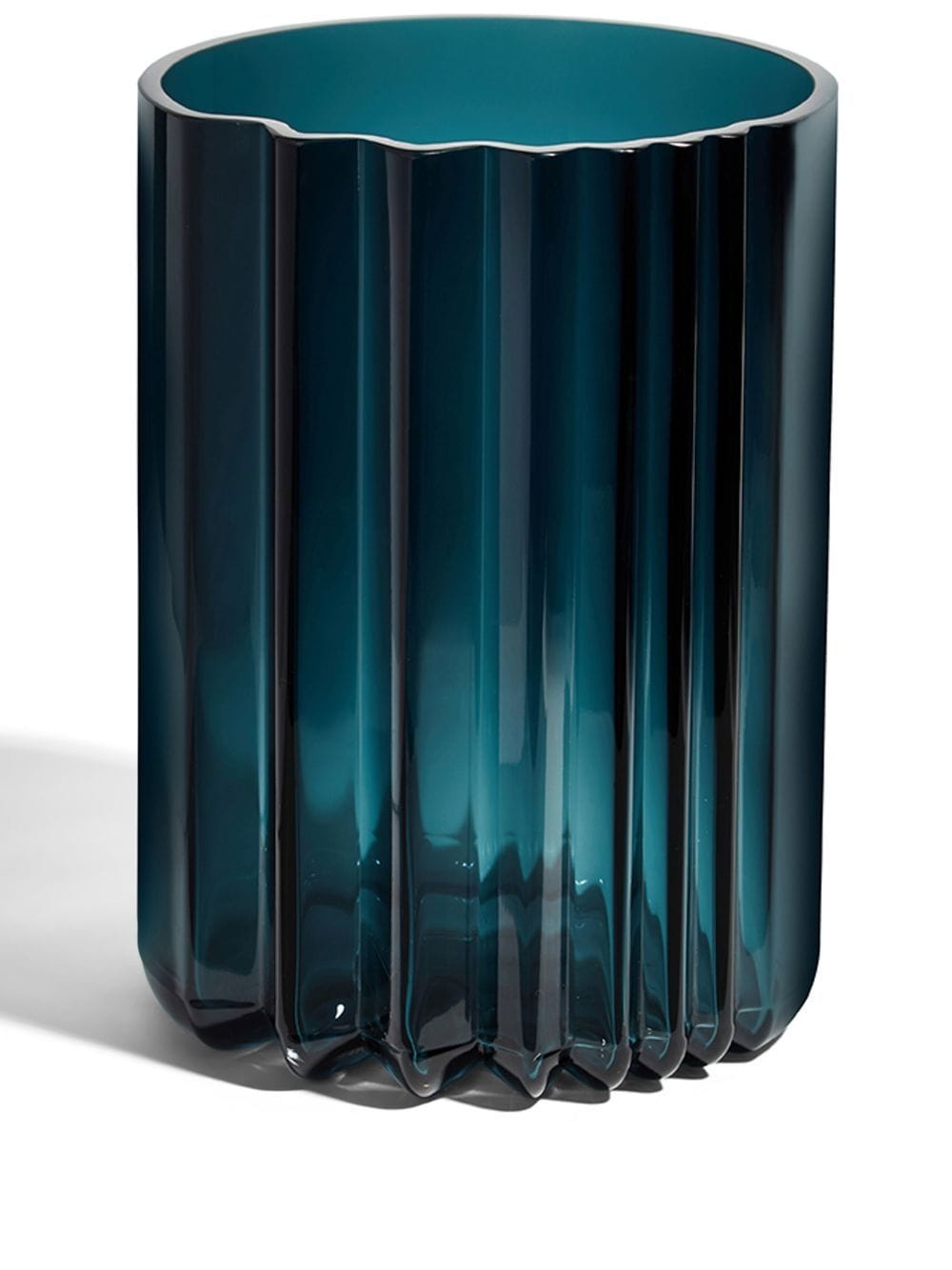 Zaha Hadid Design Pulse glass vase - Blue von Zaha Hadid Design