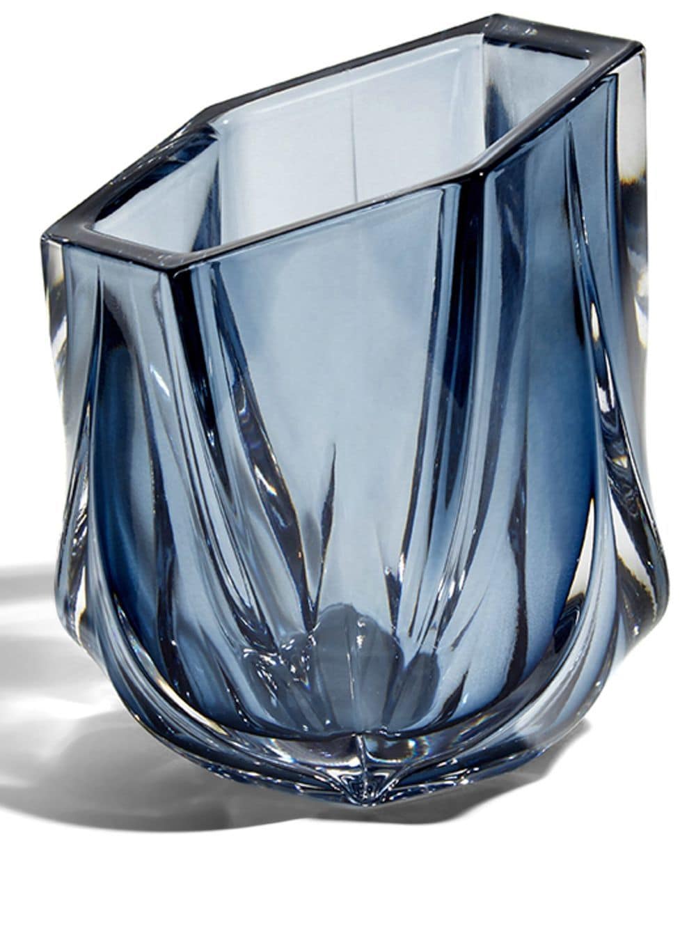 Zaha Hadid Design Shimmer tealight holder - Blue von Zaha Hadid Design