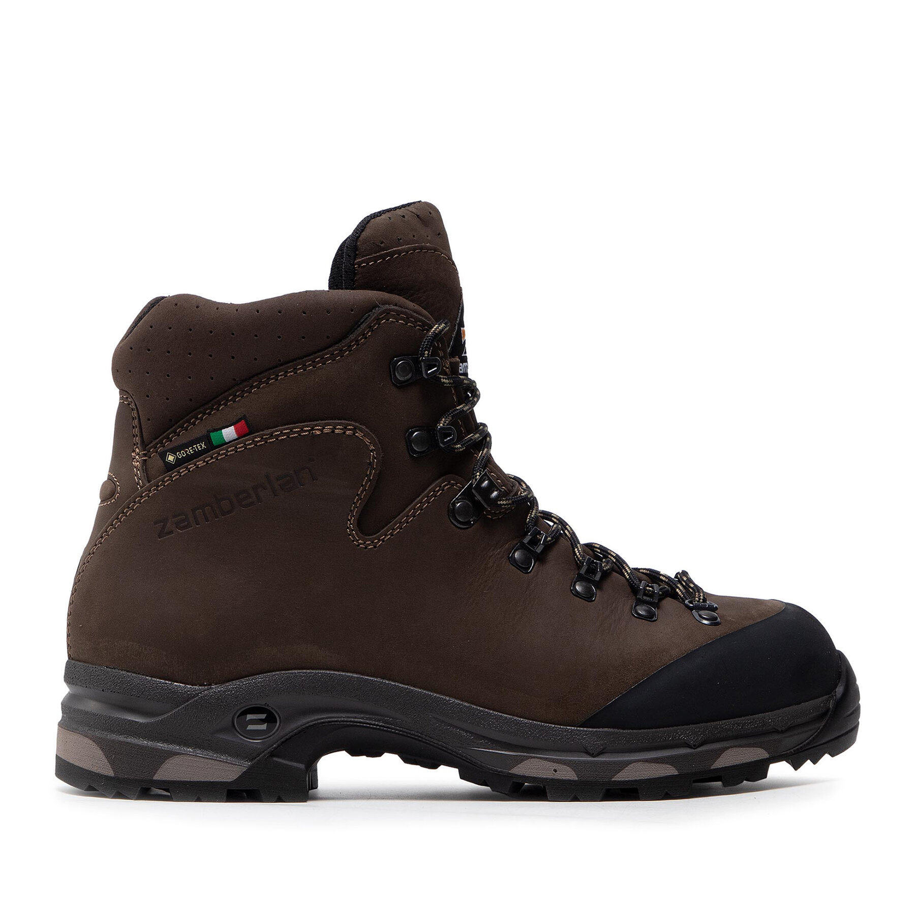 Trekkingschuhe Zamberlan 636 New Baffin Gtx Rr Wl GORE-TEX Dark Brown von Zamberlan