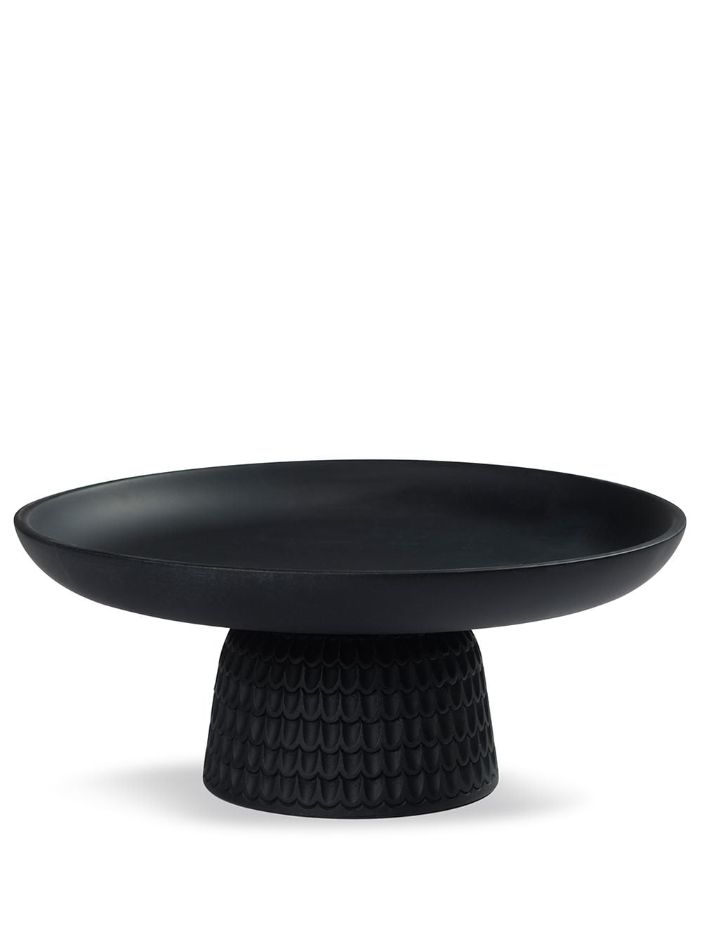 Zanat Nera medium wooden bowl (24cm) - Black von Zanat