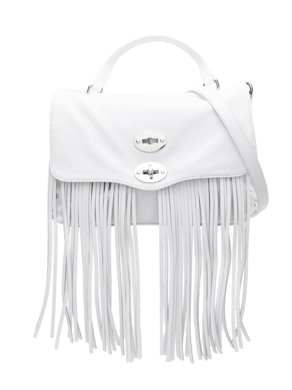 Zanellato Postina® leather tote bag - White von Zanellato